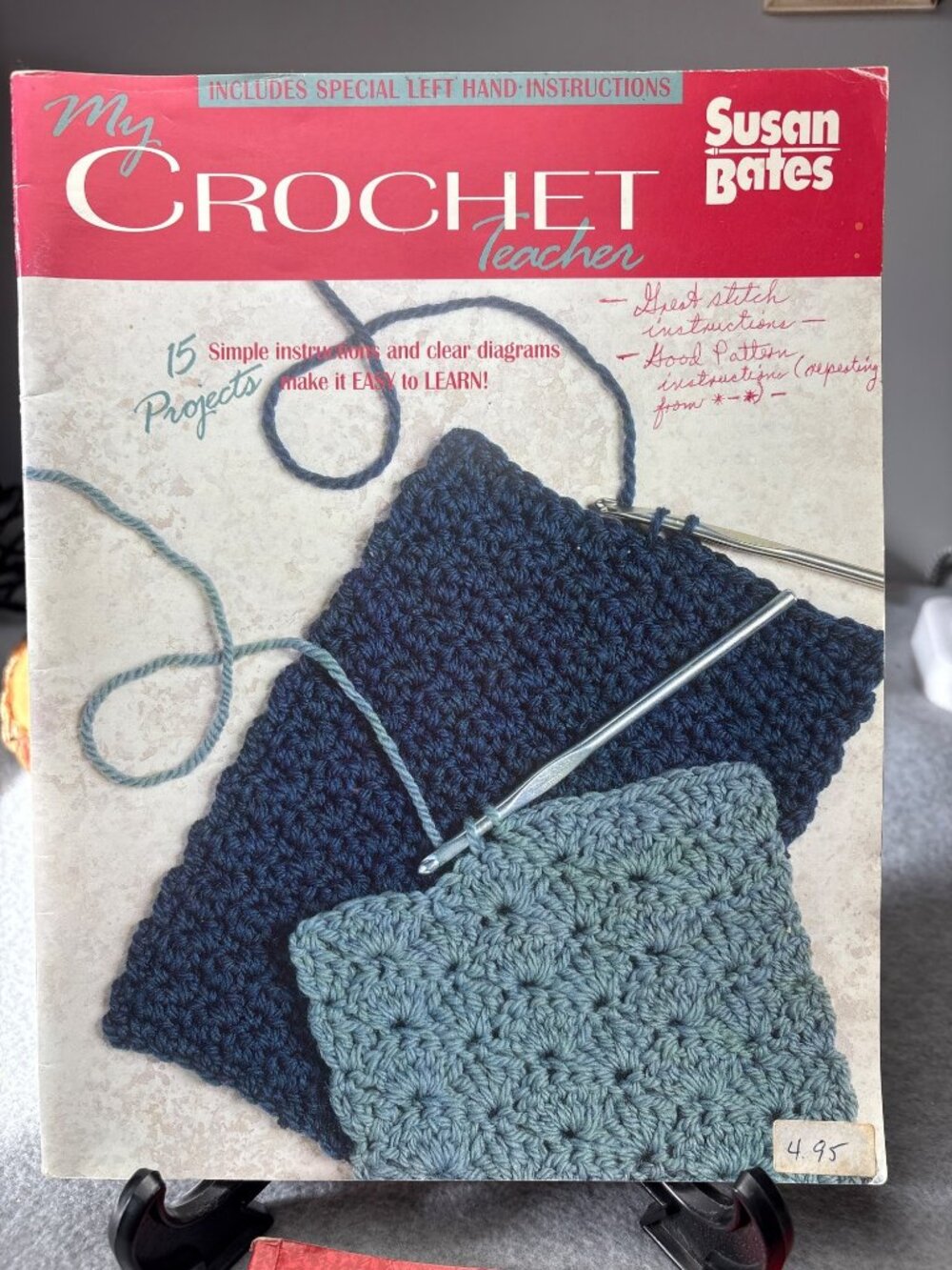 Susan Bates My Crochet Teacher Pattern Book